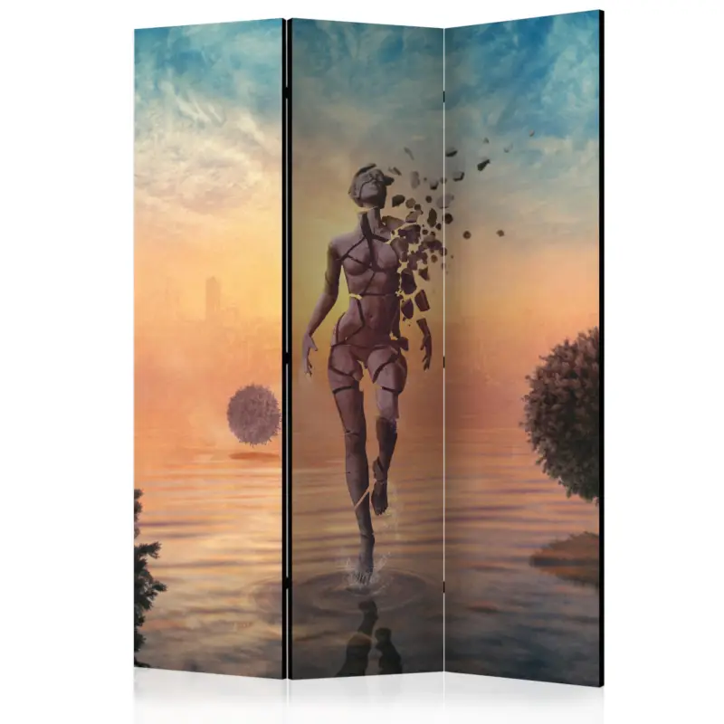 Kamerscherm - Walk on the Water [Room Dividers] - 135x172 Dernière Chance