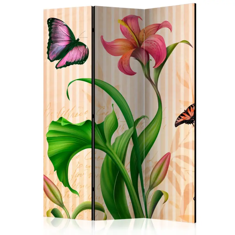 Kamerscherm - Vintage - spring [Room Dividers] - 135x172 Offre Spéciale