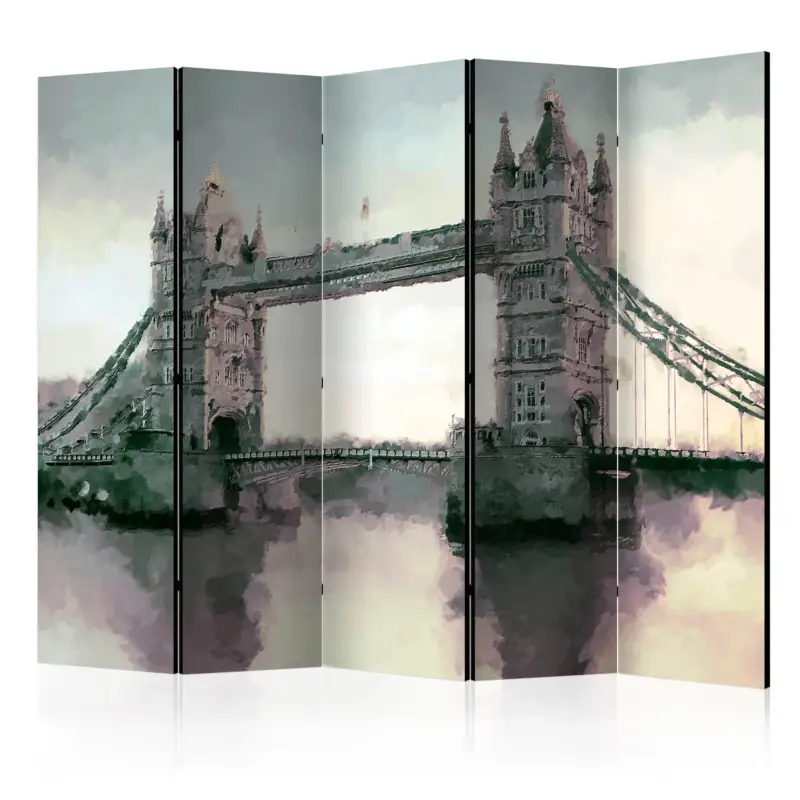Kamerscherm - Victorian Tower Bridge II [Room Dividers] - 225x172 Meilleur Choix