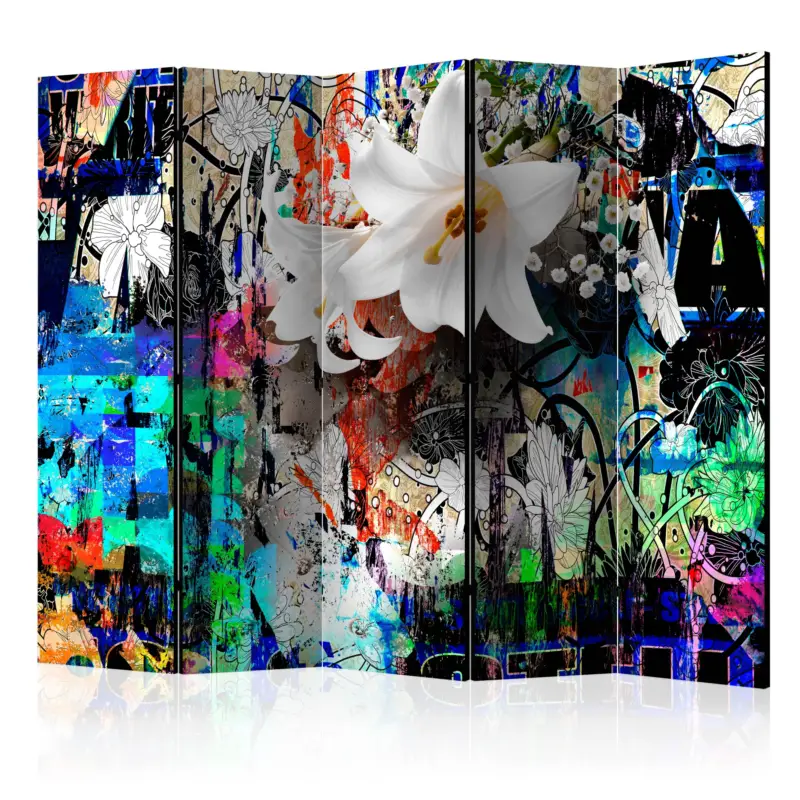 Kamerscherm - Urban Lily II [Room Dividers] - 225x172 Pas Cher