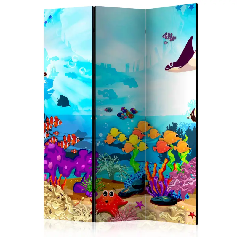 Kamerscherm - Underwater Fun [Room Dividers] - 135x172 Vente Directe
