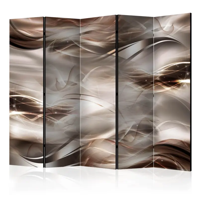 Offre Spéciale Kamerscherm - Umber Waves II [Room Dividers] - 225x172