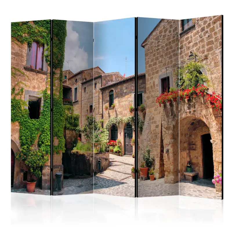 Kamerscherm - Tuscan alley II [Room Dividers] - 225x172 Paiement Sécurisé