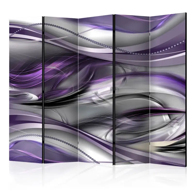 Kamerscherm - Tunnels (Violet) II [Room Dividers] - 225x172 Soldes