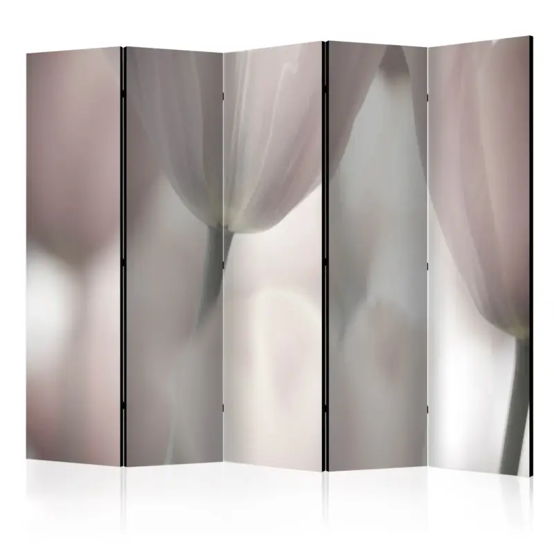 Jusqu’à Épuisement Des Stocks Kamerscherm - Tulips fine art - black and white II [Room Dividers] - 225x172
