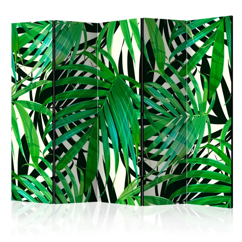 Satisfait Ou Remboursé Kamerscherm - Tropical Leaves II [Room Dividers] - 225x172