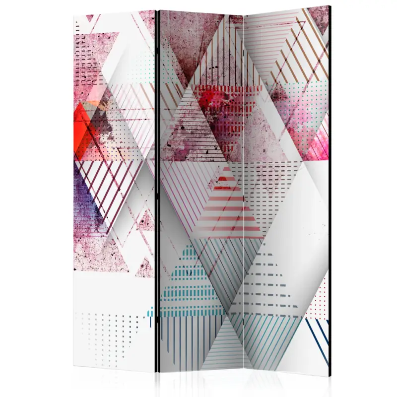 Achat Immédiat Kamerscherm - Triangular World [Room Dividers] - 135x172