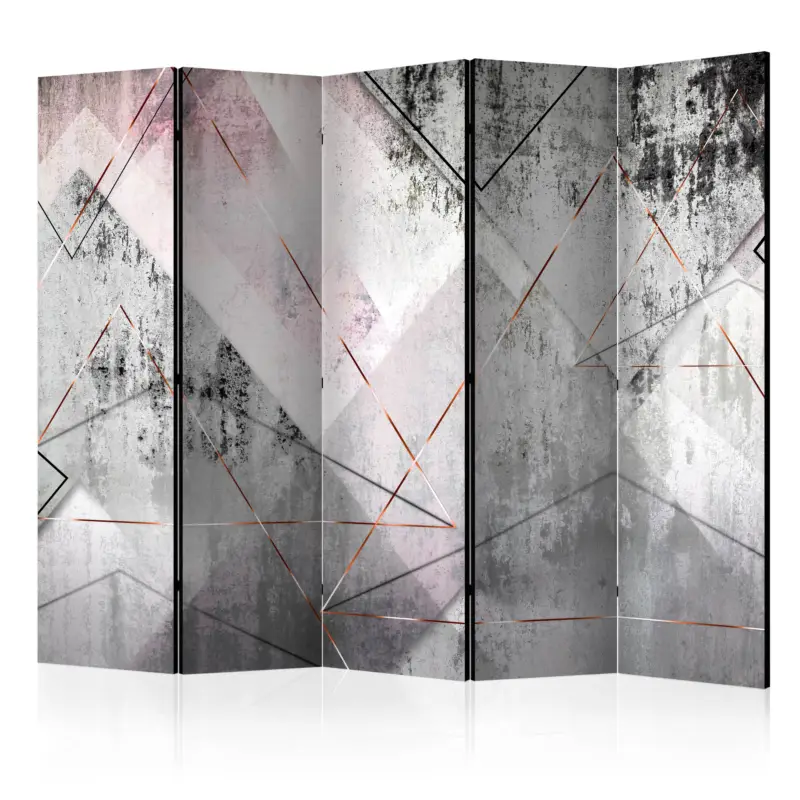 Kamerscherm - Triangular Perspective II [Room Dividers] - 225x172 Top Vente