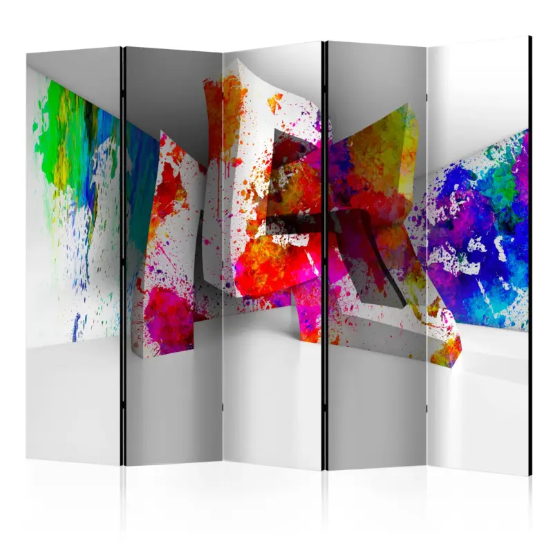 Kamerscherm - Three-dimensional Shapes II [Room Dividers] - 225x172 Livraison Gratuite