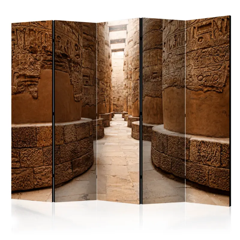 Prix Réduit Kamerscherm - The Temple of Karnak, Egypt II [Room Dividers] - 225x172