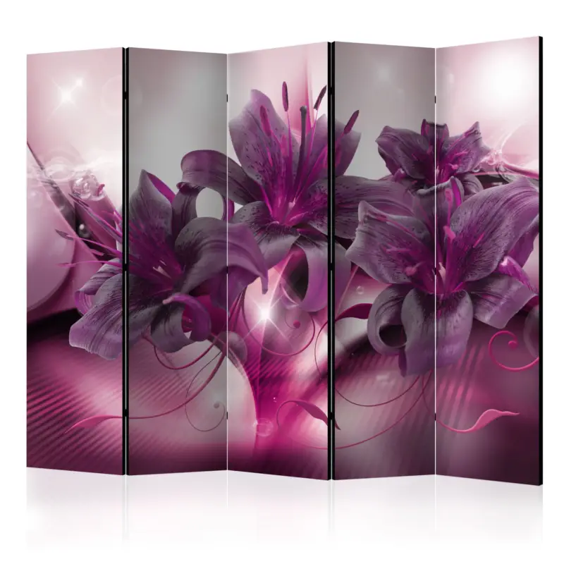 Offre Spéciale Kamerscherm - The Purple Flame II [Room Dividers] - 225x172