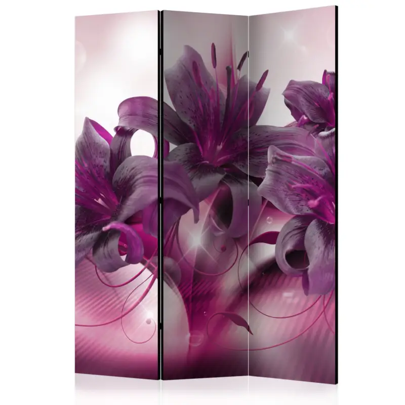 Kamerscherm - The Purple Flame [Room Dividers] - 135x172 Meilleure Vente