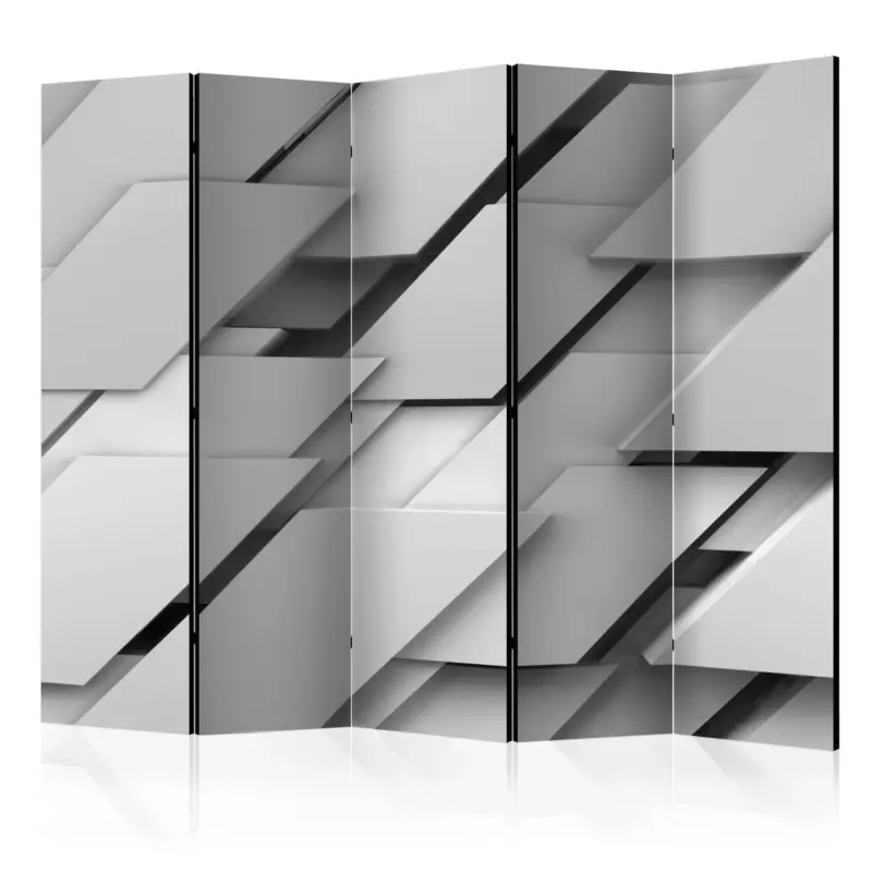 Paiement Sécurisé Kamerscherm - The Edge of Gray II [Room Dividers] - 225x172