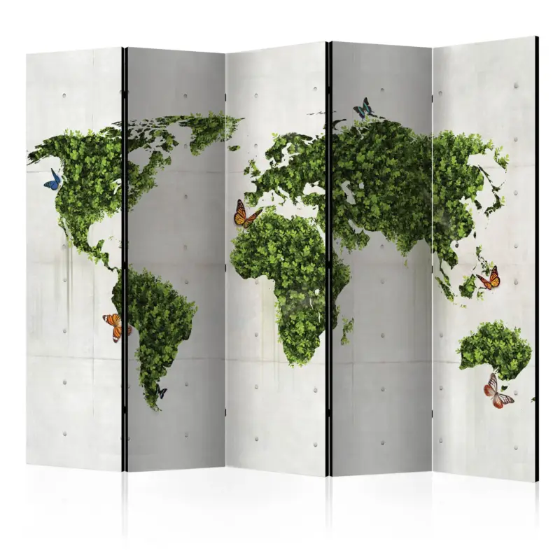 Kamerscherm - The butterfly garden II [Room Dividers] - 225x172 Dernière Chance