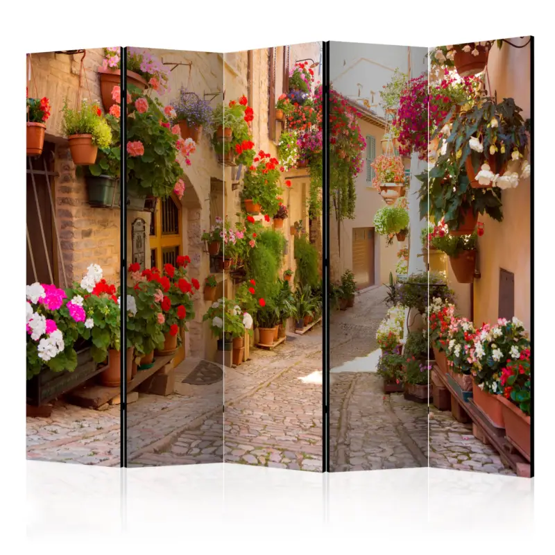 Kamerscherm - The Alley in Spello (Italy) II [Room Dividers] - 225x172 Commander Maintenant
