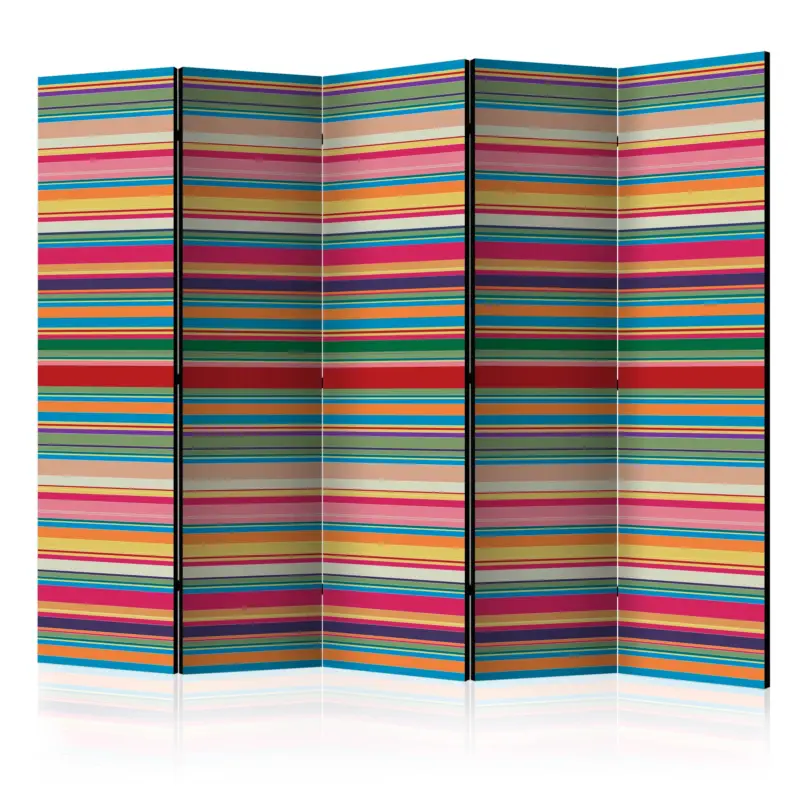 Kamerscherm - Subdued stripes II [Room Dividers] - 225x172 Nouveauté