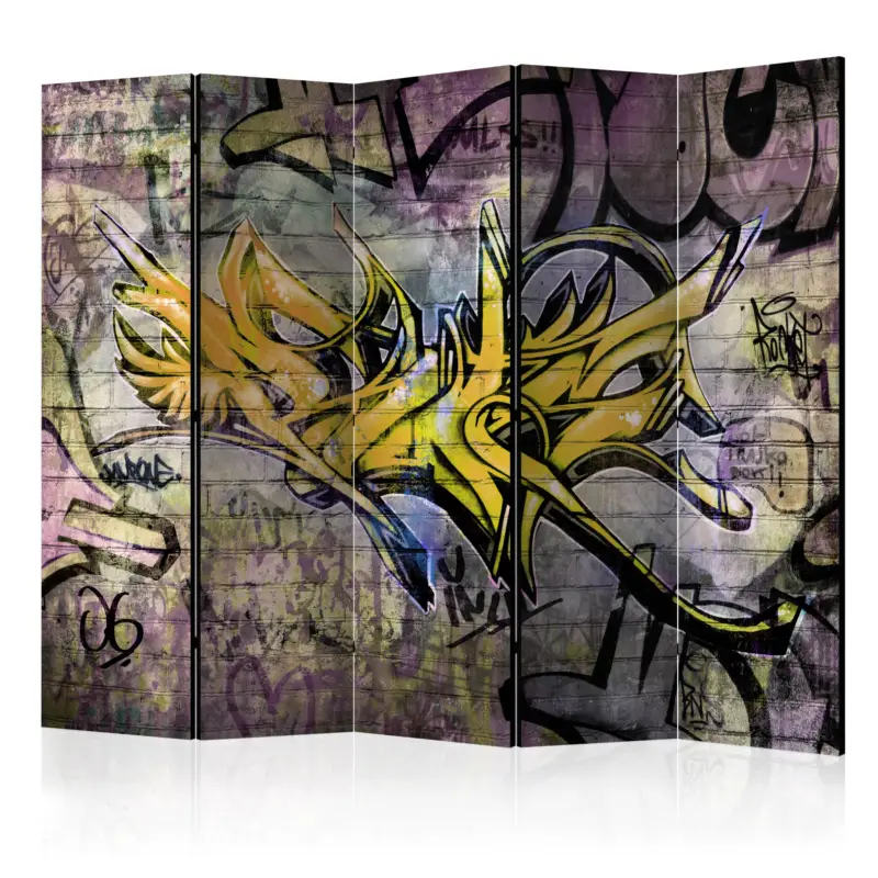 Commander Vite Kamerscherm - Stunning graffiti II [Room Dividers] - 225x172