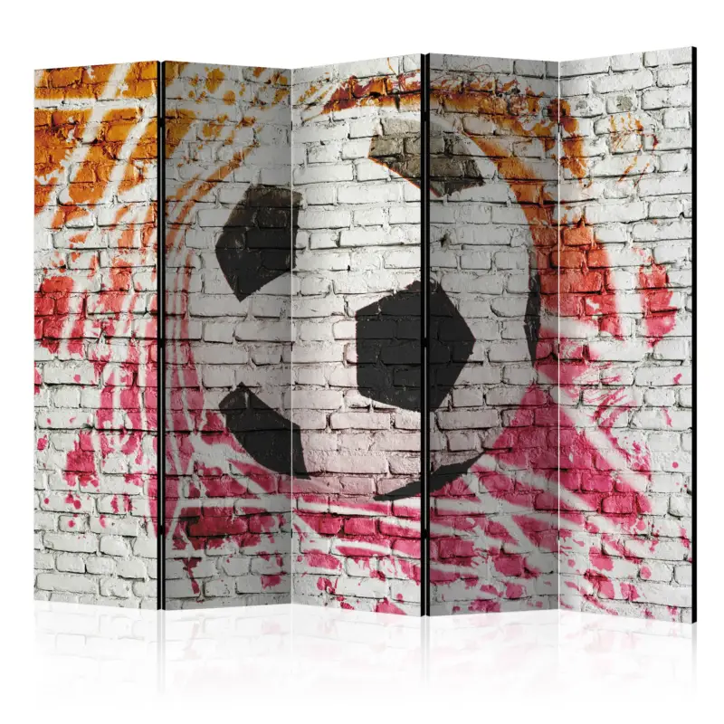 Kamerscherm - Street football II [Room Dividers] - 225x172 Soldes