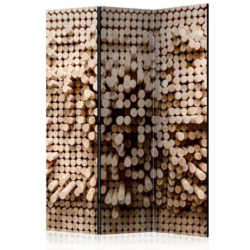 Promotion Kamerscherm - Stick Puzzle [Room Dividers] - 135x172