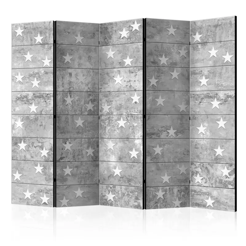 Kamerscherm - Stars on Concrete II [Room Dividers] - 225x172 Bon Plan