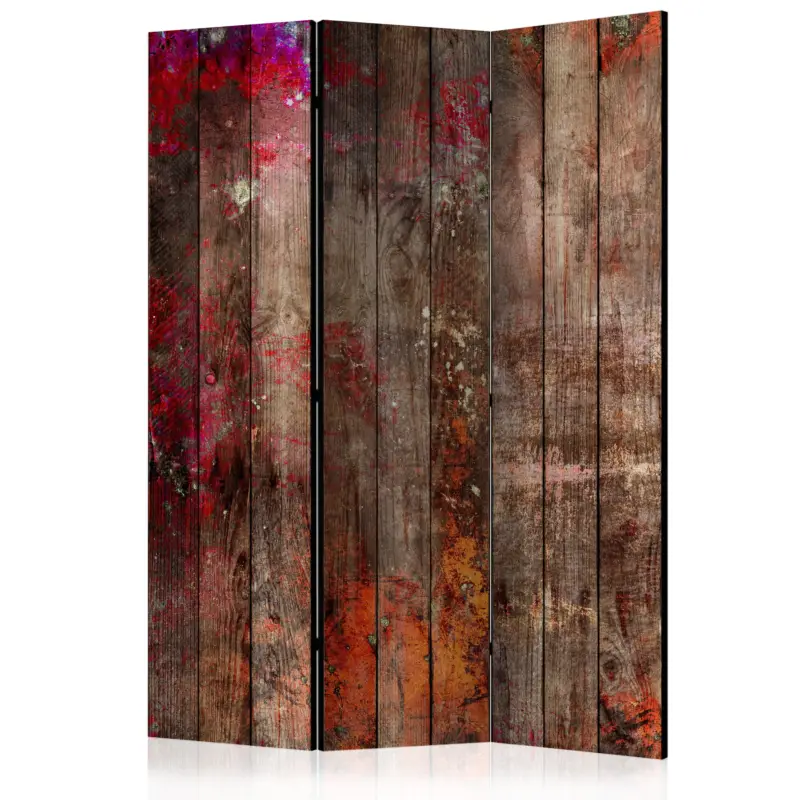 Kamerscherm - Stained Wood [Room Dividers] - 135x172 Remise