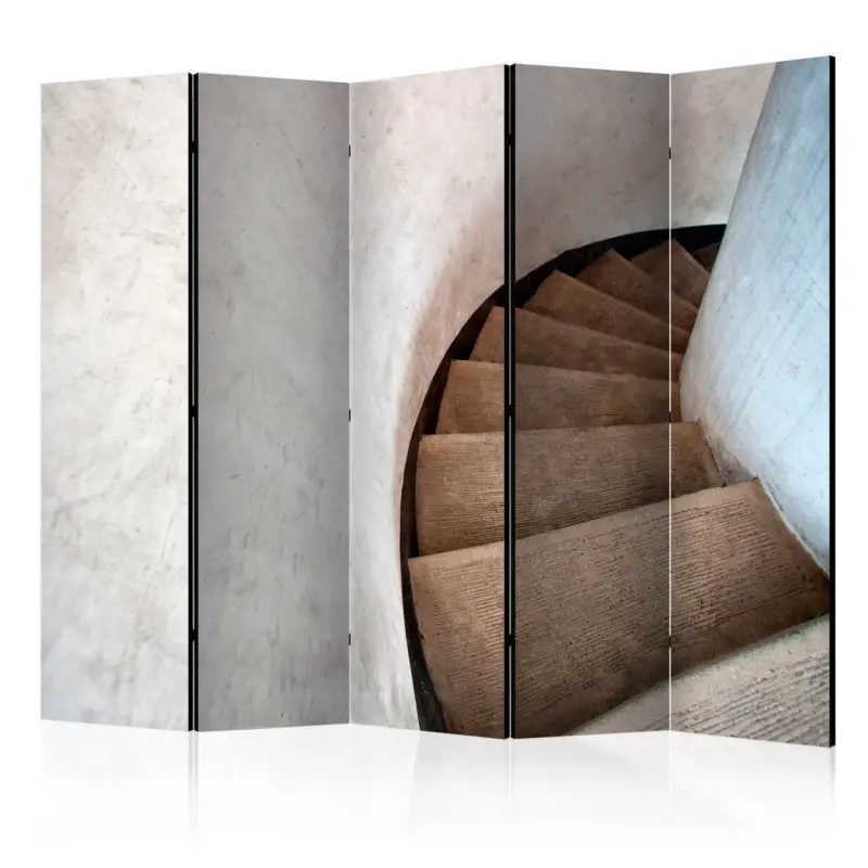 Kamerscherm - Spiral stairs II [Room Dividers] - 225x172 Offre Limitée
