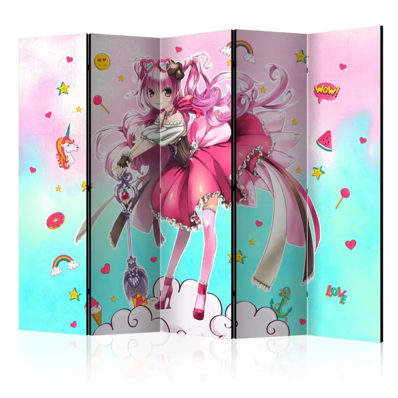 Kamerscherm - Sorceress Miko II [Room Dividers] - 225x172 Nouvel Arrivage