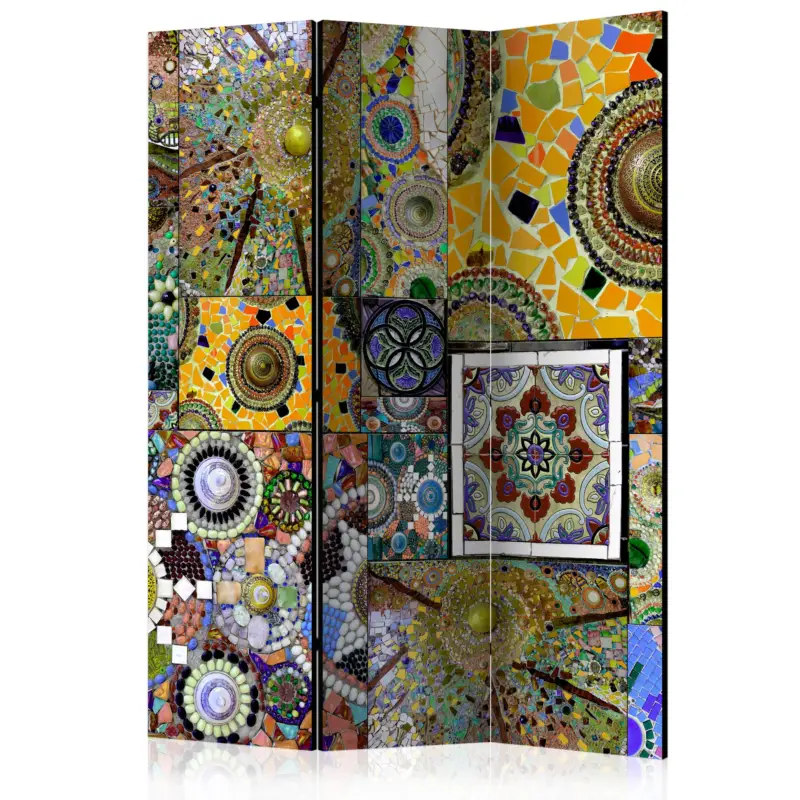Authentique Kamerscherm - Solar Mosaic [Room Dividers] - 135x172