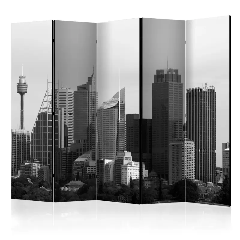 Kamerscherm - Skyscrapers in Sydney II [Room Dividers] - 225x172 Remise