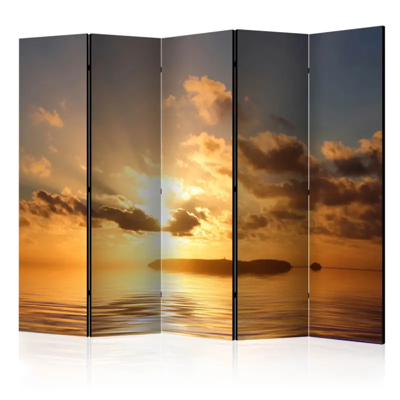 Commander Vite Kamerscherm - sea - sunset II [Room Dividers] - 225x172