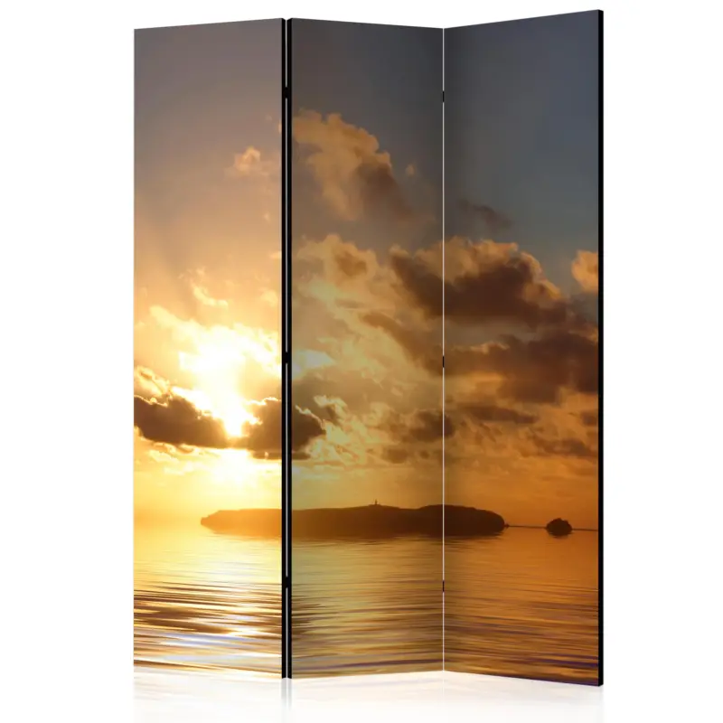 Prix Choc Kamerscherm - sea - sunset [Room Dividers] - 135x172