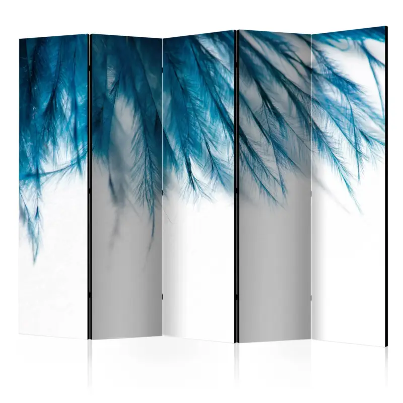 Commander Maintenant Kamerscherm - Sapphire Feathers II [Room Dividers] - 225x172