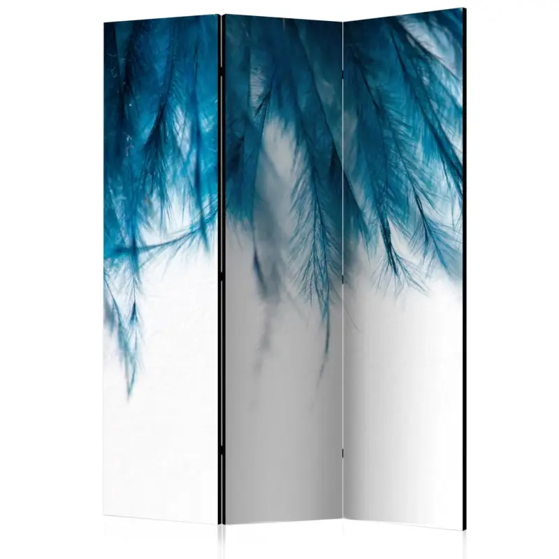 Must-Have Kamerscherm - Sapphire Feathers [Room Dividers] - 135x172
