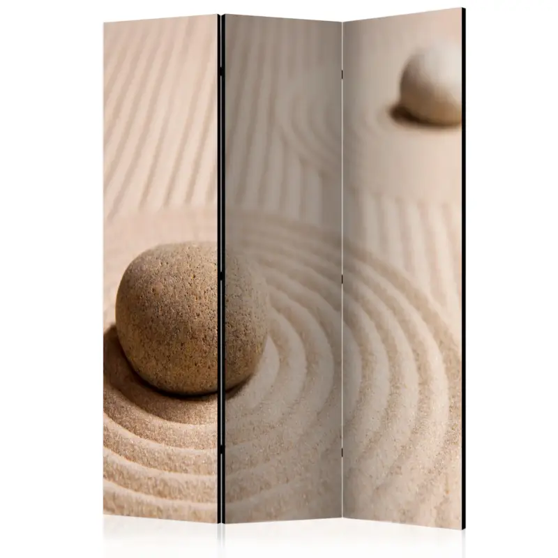 Offre Spéciale Kamerscherm - Sand and zen [Room Dividers] - 135x172