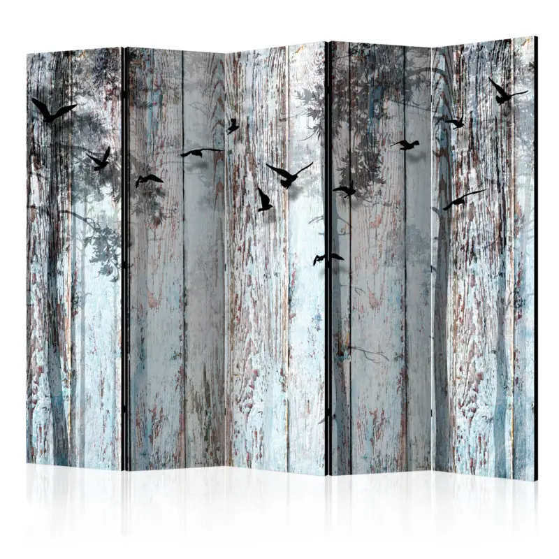 Kamerscherm - Rustic Boards II [Room Dividers] - 225x172 Jusqu’à Épuisement Des Stocks