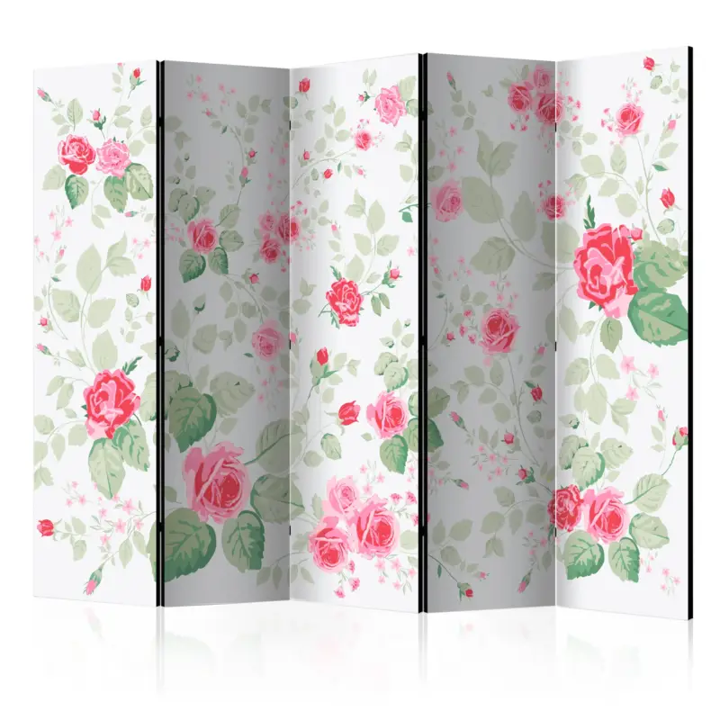 Kamerscherm - Rosy pleasures II [Room Dividers] - 225x172 Commander Vite