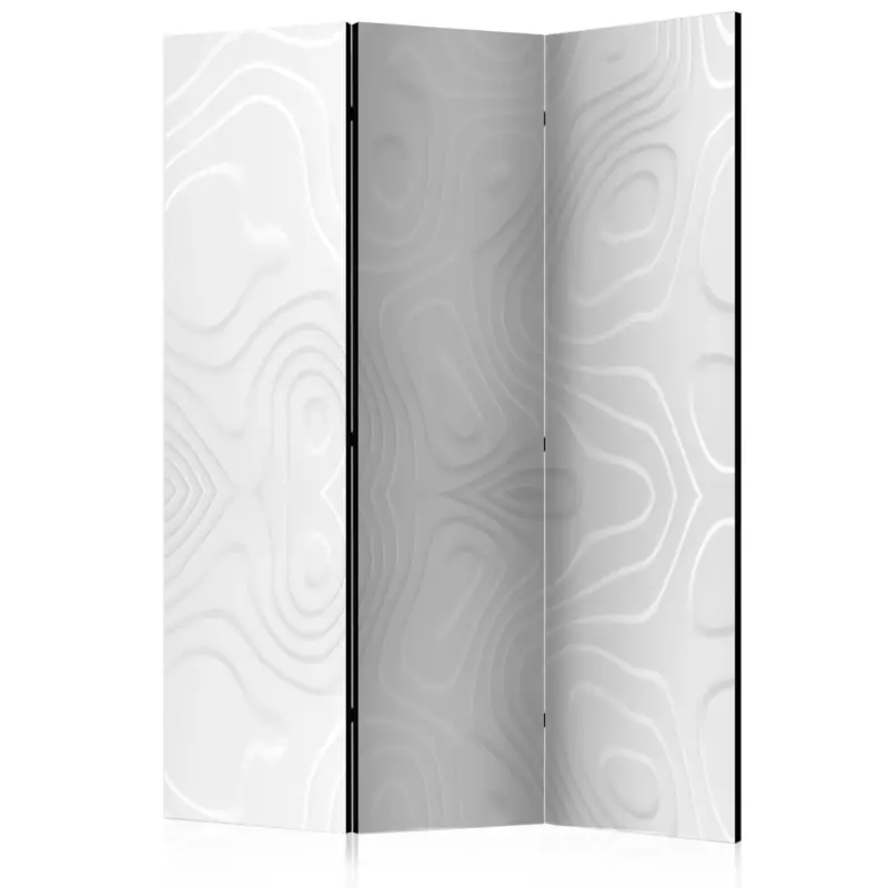 Offre Du Jour Kamerscherm - Room divider - White waves I - 135x172