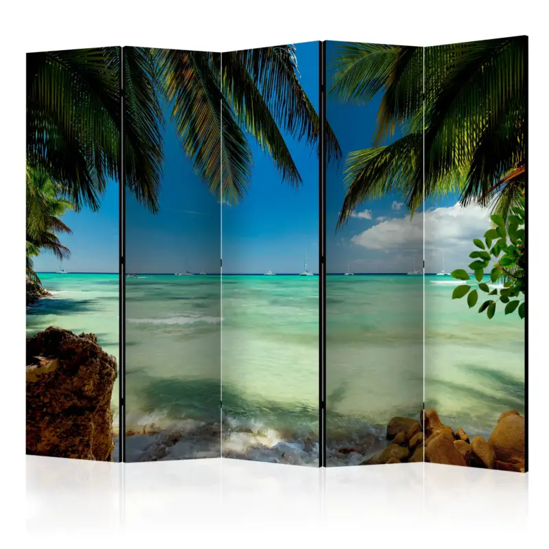 Acheter En Ligne Kamerscherm - Relaxing on the beach II [Room Dividers] - 225x172