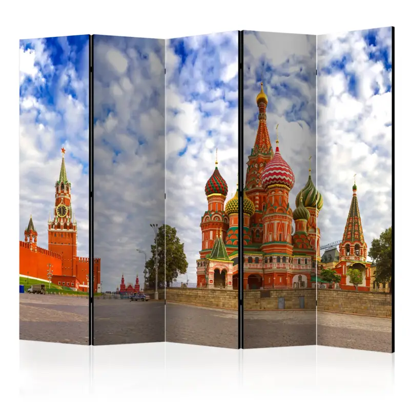 Bon Marché Kamerscherm - Red Square, Moscow, Russia II [Room Dividers] - 225x172