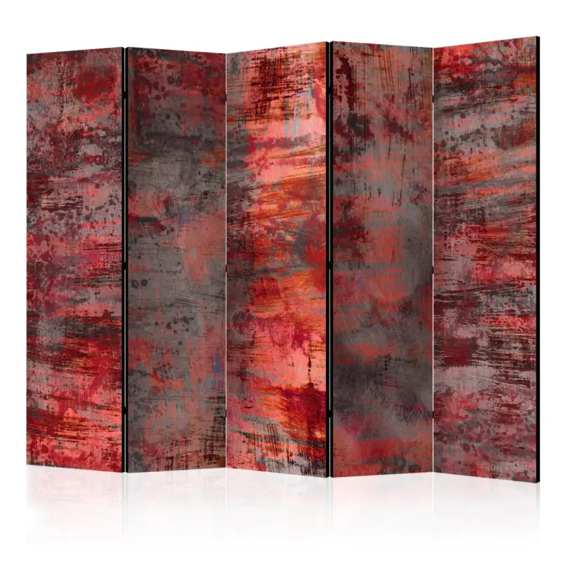 Kamerscherm - Red Metal II [Room Dividers] - 225x172 Commander Vite