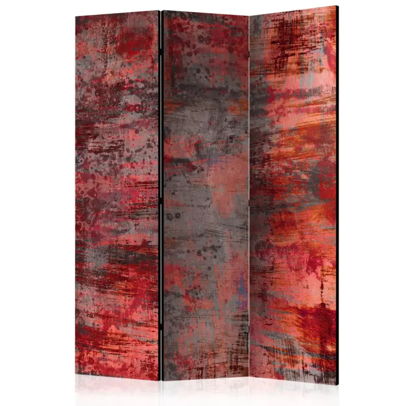Kamerscherm - Red Metal [Room Dividers] - 135x172 Vente Flash