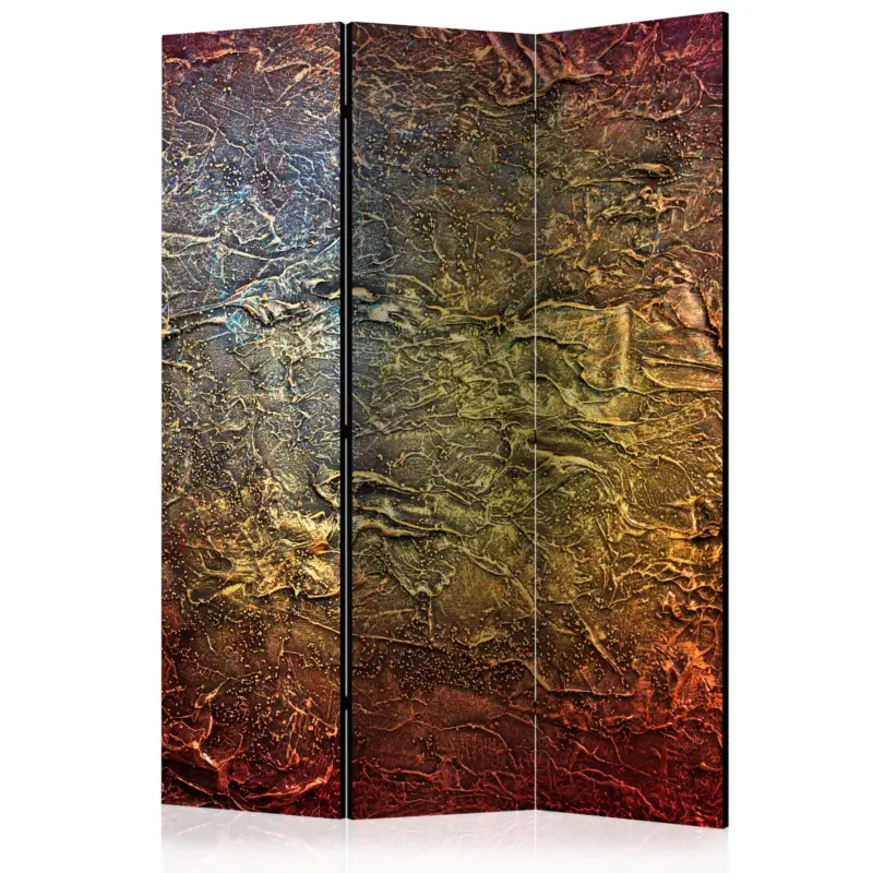 Kamerscherm - Red Gold [Room Dividers] - 135x172 Produit De Marque