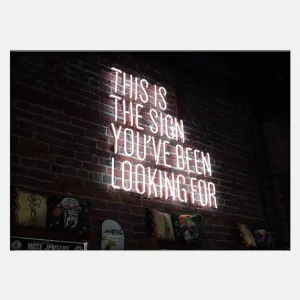 The Sign Canvasprint (30x40 cm) Jusqu’à Épuisement Des Stocks