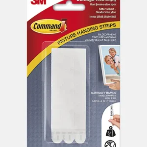 Commander Maintenant 3M Command Narrow Posterbevestiging Wit - 5 kg