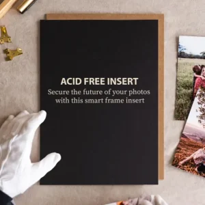 Produit De Marque Zuurvrij Zwarte inlegblad - Op maat gemaakt