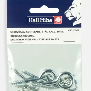 Dernier Modèle Schroefoog staal gegalvaniseerd 10 stuks