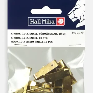 X-haak 10-2 28 mm enkel smeedijzer 10 stuks Paiement Sécurisé