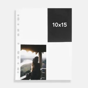 Prix Choc Foto insteekhoezen 10x15 cm staand - 10-pack witte