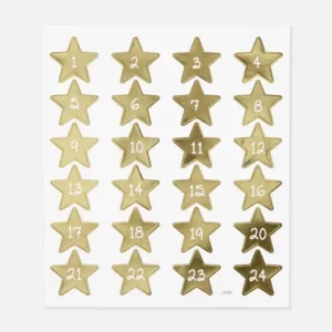 Stickers Kalendercijfers Promotion