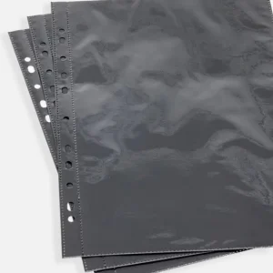 Ultimate Insteekhoezen 21x29,7 cm (A4) Portret - 5-Pak Zwart Quantité Limitée